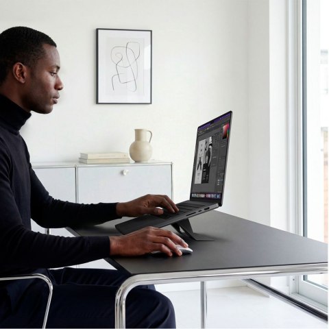 Składana Podstawka pod Laptopa Spigen LD201-S6 Slimfold Ciemnoszara