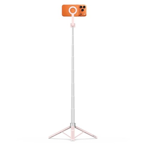 Tech-Protect L10S MagSafe Bluetooth selfie stick ze statywem R?owo-szary