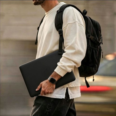 Tech-Protect SoftShell MacBook Pro 14 M1-M5 Pro / M5 Pro Max 2021-2026 Matowy Czarny