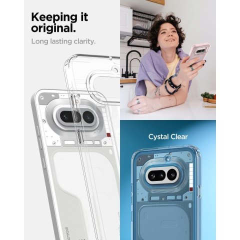Spigen Ultra Hybrid Nothing Phone 4a krystalicznie przezroczysty