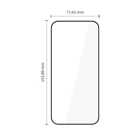 Szkło Hartowane Tech-Protect Glass Fit+ 2-Pack do Xiaomi 17T - Czarne