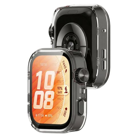 Etui Tech-Protect Defense do Huawei Watch Fit 5 Pro - Przezroczyste