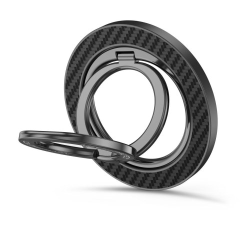 Tech-Protect MMR800 Magnetic MagSafe phone ring Karbonowy czarny