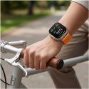 Tech-Protect Nylon Sport pasek do Huawei Watch Fit 3 / 4 / 4 Pro / 5 / 5 Pro pomarańczowy
