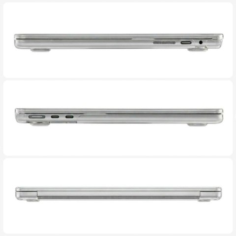 Tech-Protect SoftShell MacBook Pro 16 M1-M5 / M5 Pro / M5 Pro Max 2021-2026 Przezroczysty