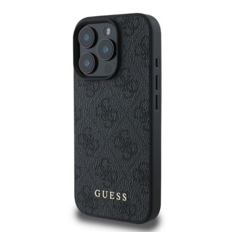 Guess GUHCP16LG4GFGR i Phone 16 Pro 6.3" czarny/black hardcase 4G Classic