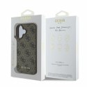 Guess GUHCP16SG4GFBR i Phone 16 6.1" brązowy/brown hardcase 4G Classic