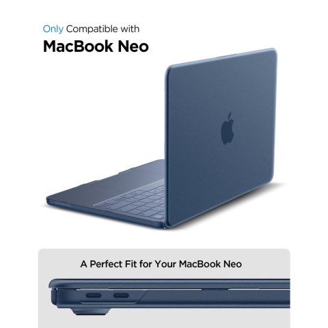 Obudowa Spigen AirSkin MacBook Neo 13 2026 Mroźny Indygo