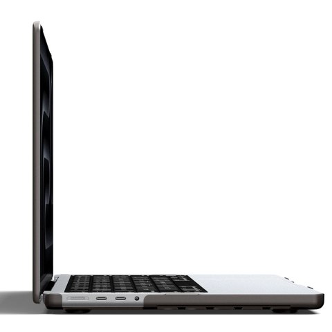 Spigen AirSkin MacBook Pro 16 M1-M5 / M5 Pro / M5 Pro Max 2021-2026 - Mro?ony Czarny