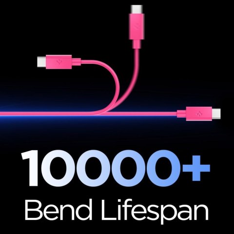 Kabel Spigen EB6010CC Essential USB-C do USB-C 60W 100cm R?owy