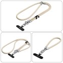 Smycz do Telefonu Tech-Protect C10S Rope Crossbody & Wrist - Pustynny Beż/ Tytan