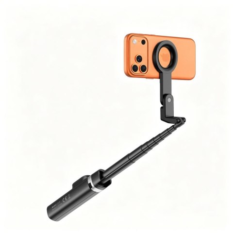 Tech-Protect L11S MagSafe Bluetooth selfie stick ze statywem Czarny