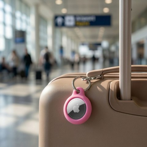 Tech-Protect Rough etui do Apple AirTag 1 / 2 różowy