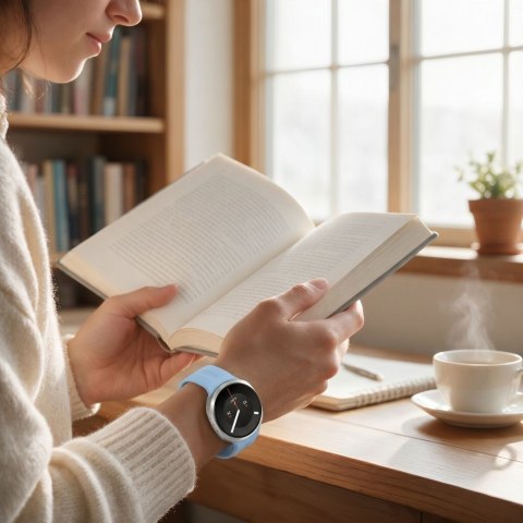 Tech-Protect Silicone Evo pasek do Samsung Galaxy Watch 8 / 9 / Classic (40 / 44 / 46 mm) błękitny