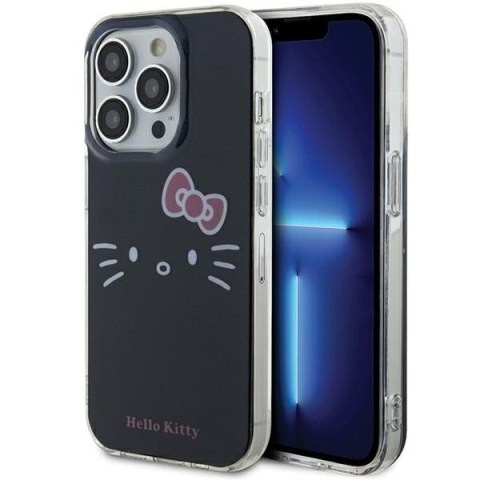 Hello Kitty HKHCP14XHKHLK i Phone 14 Pro Max 6.7" czarny/black hardcase IML Kitty Face