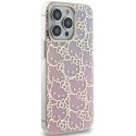 Hello Kitty HKHCP15XHCHPEP i Phone 15 Pro Max 6.7" różowy/pink hardcase IML Gradient Electrop Crowded Kitty Head