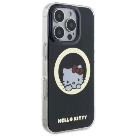 Hello Kitty HKHMP16LHSWKK i Phone 16 Pro6,3" czarny/black hardcase IML Sweet Kitty Magsafe