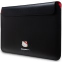Hello Kitty Sleeve HKCS14PGHDLMK 14"czarny/black PU Metal Logo