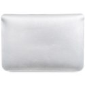 Hello Kitty Sleeve HKCS14PGHDLMS 14"srebrny/silver PU Metal Logo