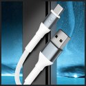 Kabel 3MK Hyper Cable N-SERIES USB-A do USB-C 1m 9V/2A 18W biały
