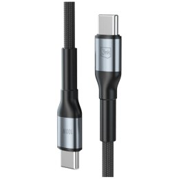 Kabel 3MK Hyper Cable N-SERIES USB-C do USB-C 1,5m 20V/5A 100W czarny