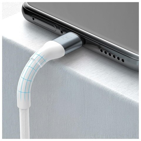 Kabel 3MK Hyper Cable N-SERIES USB-C do USB-C 1m 20V/3A 60W biały