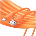 Kabel USAMS U98 3A Silicone Fast Charging USB-C biały