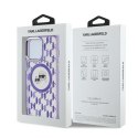 Karl Lagerfeld KLHMP15XHMCKMHU i Phone 15 Pro Max 6.7" fioletowy/purple IML Monogram Karl&Choupette Head Mag Safe