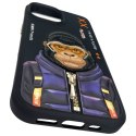 Nimmy etui i Phone 15 6.1" czarny/black Cool&Cute 2.0 Monkey