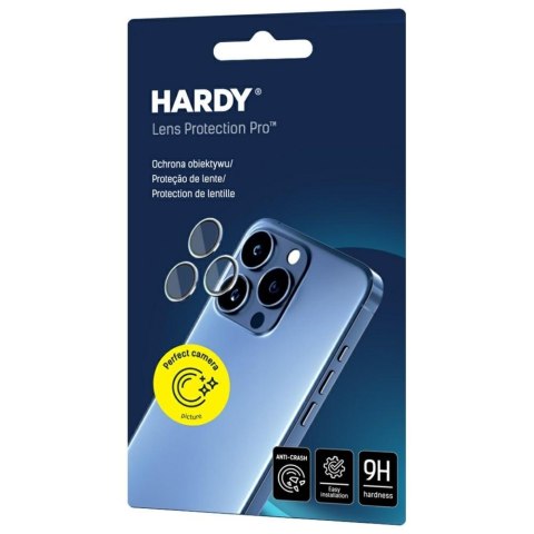 Ochrona na obiektyw aparatu 3MK HARDY Lens Protection Pro do Apple i Phone Air przezroczysty