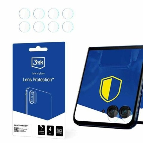 Ochrona na obiektyw aparatu 3MK Lens Protection do Motorola Razr 50 (front) 4szt