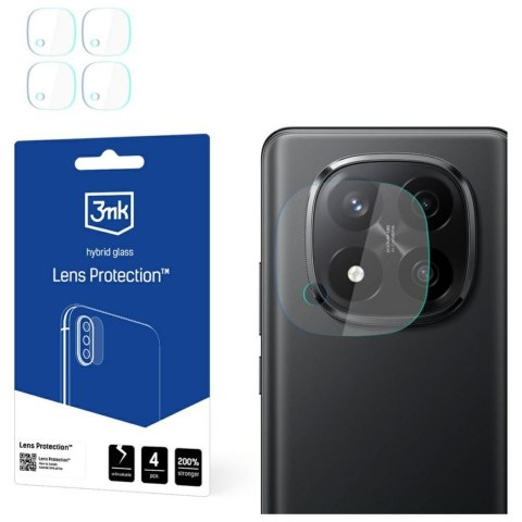 Ochrona na obiektyw aparatu 3MK Lens Protection do Redmi Note 14 Pro+ 4szt