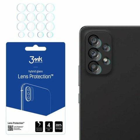 Ochrona na obiektyw aparatu 3MK Lens Protection do Samsung Galaxy A53 5G 4szt