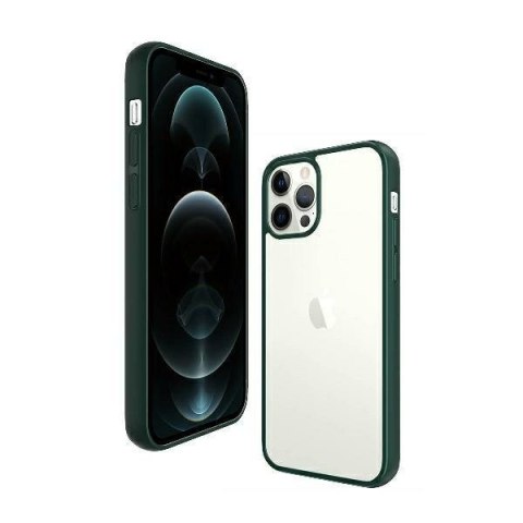 Panzer Glass Clear Case i Phone 12 Pro Max Racing Green AB