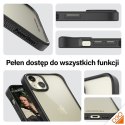 Panzer Glass Clear Case i Phone 15 Plus /14 Plus 6.7" D3O 2x Military grade czarny/black 1178