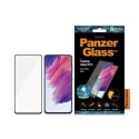Panzer Glass E2E Microfracture Sam S21 FECase Friendly Finger Print Anti Bacterial czarny/black 7275