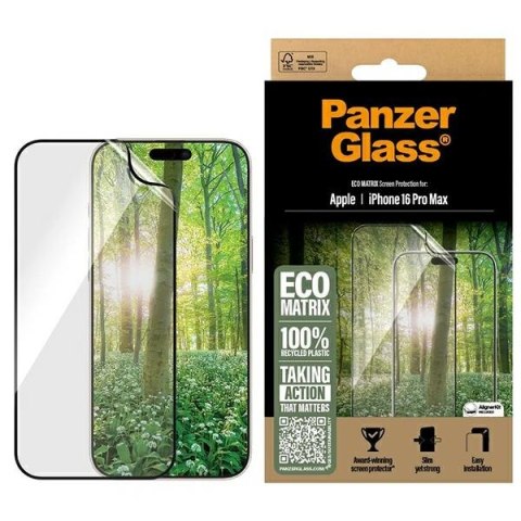 Panzer Glass MATRIX Screen Protectori Phone 16 Pro Max 6.9" Ultra-Wide Fit 2872