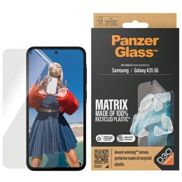 Panzer Glass Matrix Ultra-Wide Fit Sam A35 5G A356 Screen Protection 7361 with Easy Aligner