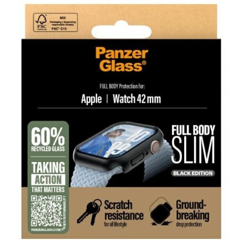 Panzer Glass Snappie Full Body Apple Watch 10 / 11 42mm czarny/black 3716