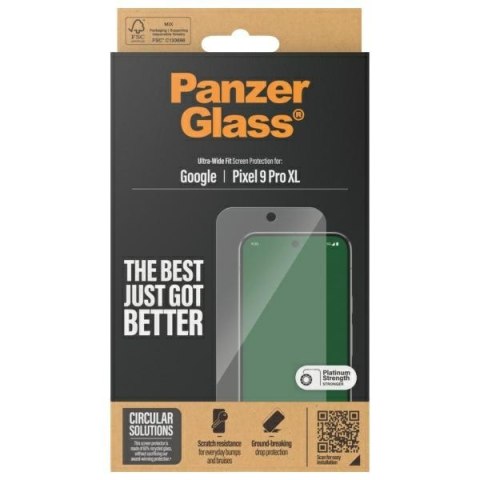 Panzer Glass Ultra-Wide Fit Google Pixel 9 Pro XL Screen Protection 4786