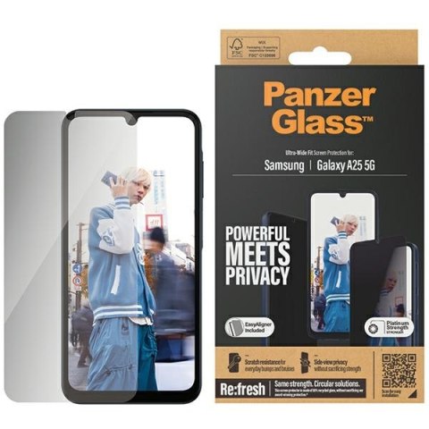 Panzer Glass Ultra-Wide Fit Sam A25 5GA256 Screen Protection Easy Aligner Included P7335