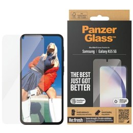 Panzer Glass Ultra-Wide Fit Sam A55 5GA556 Screen Protection Easy Aligner Included 7358