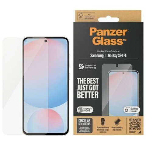 Panzer Glass Ultra-Wide Fit Sam S24 FE S721 Screen Protection 7378