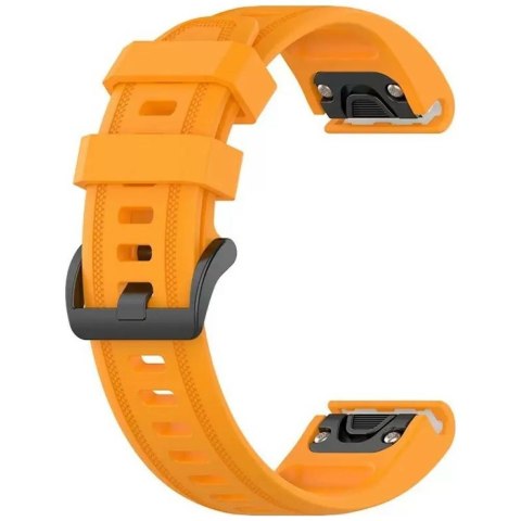 Pasek Beline Watch 2 do Garmin Fenix 8/Fenix 7S/Fenix 6S/Fenix 5S/mk3/mk3i/Instinct 2S pomarańczowy