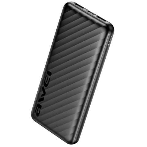 Power Bank AWEI P5K Pro 10000m Ah 2x USB czarny
