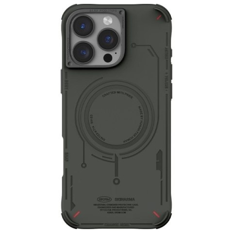 Skinarma etui Mecha i Phone 16 Pro 6.3" Magnetic Charging oliwkowy/olive