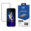 Szkło hartowane 3MK Hard Glass Max do Apple i Phone 16 Plus czarny