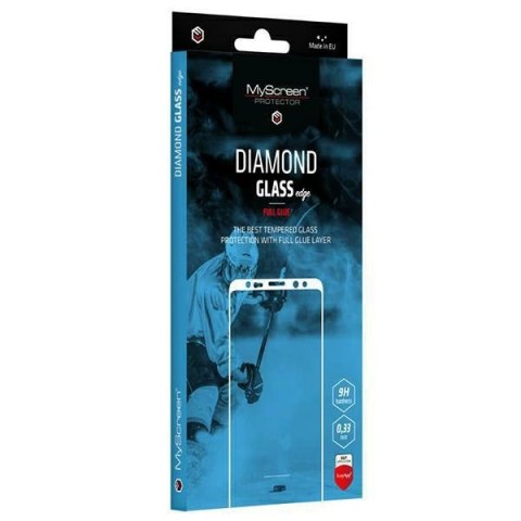Szkło hartowane My Screen Diamond Glass Edge FG do Apple i Phone 17 Pro Max czarny