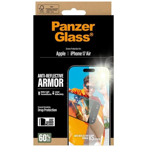 Szkło hartowane Panzer Glass Armor Anti-Reflective Easy Aligner do i Phone Air