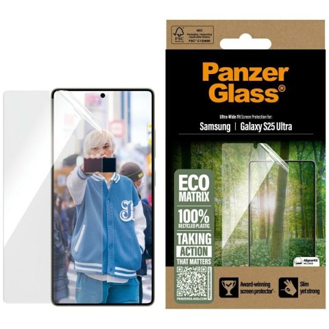 Szkło hartowane Panzer Glass Eco Matrix Ultra-Wide Fit do Samsung Galaxy S25 Ultra
